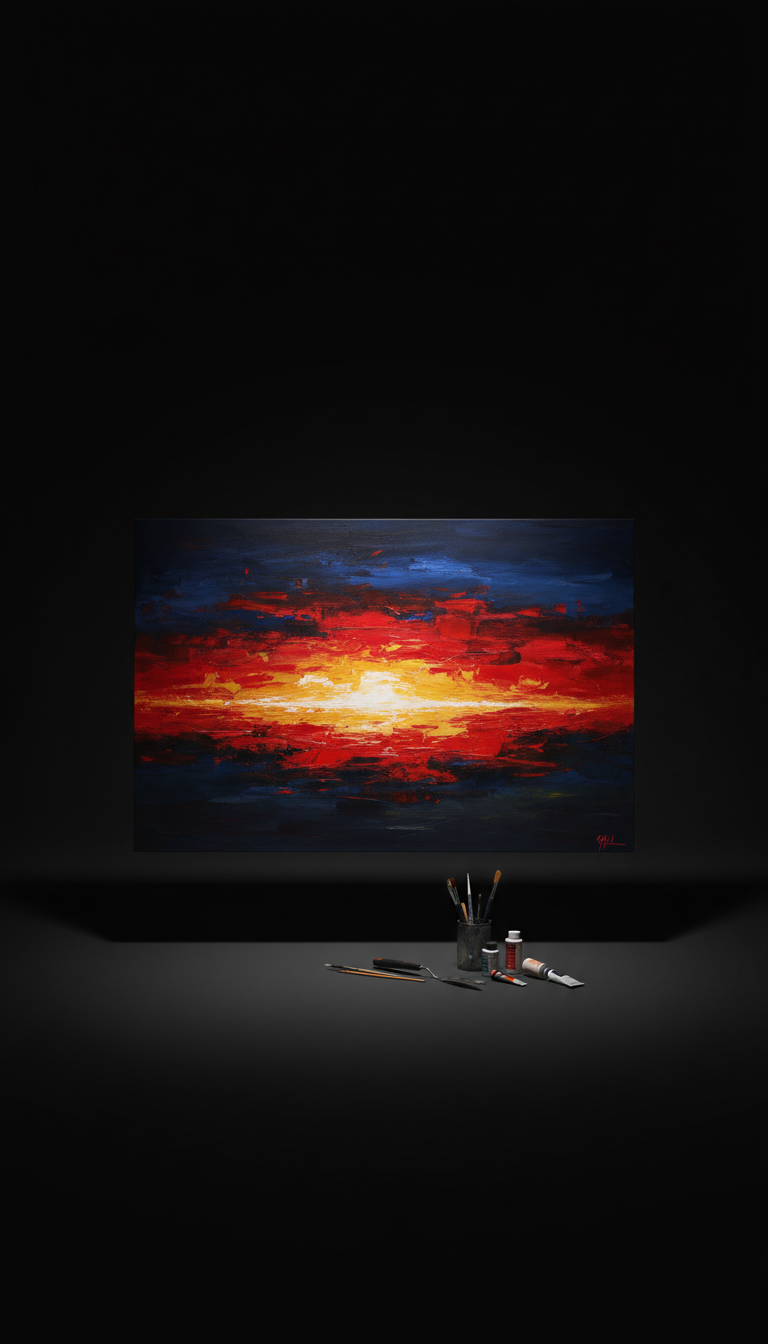 Large-Format Action Canvas